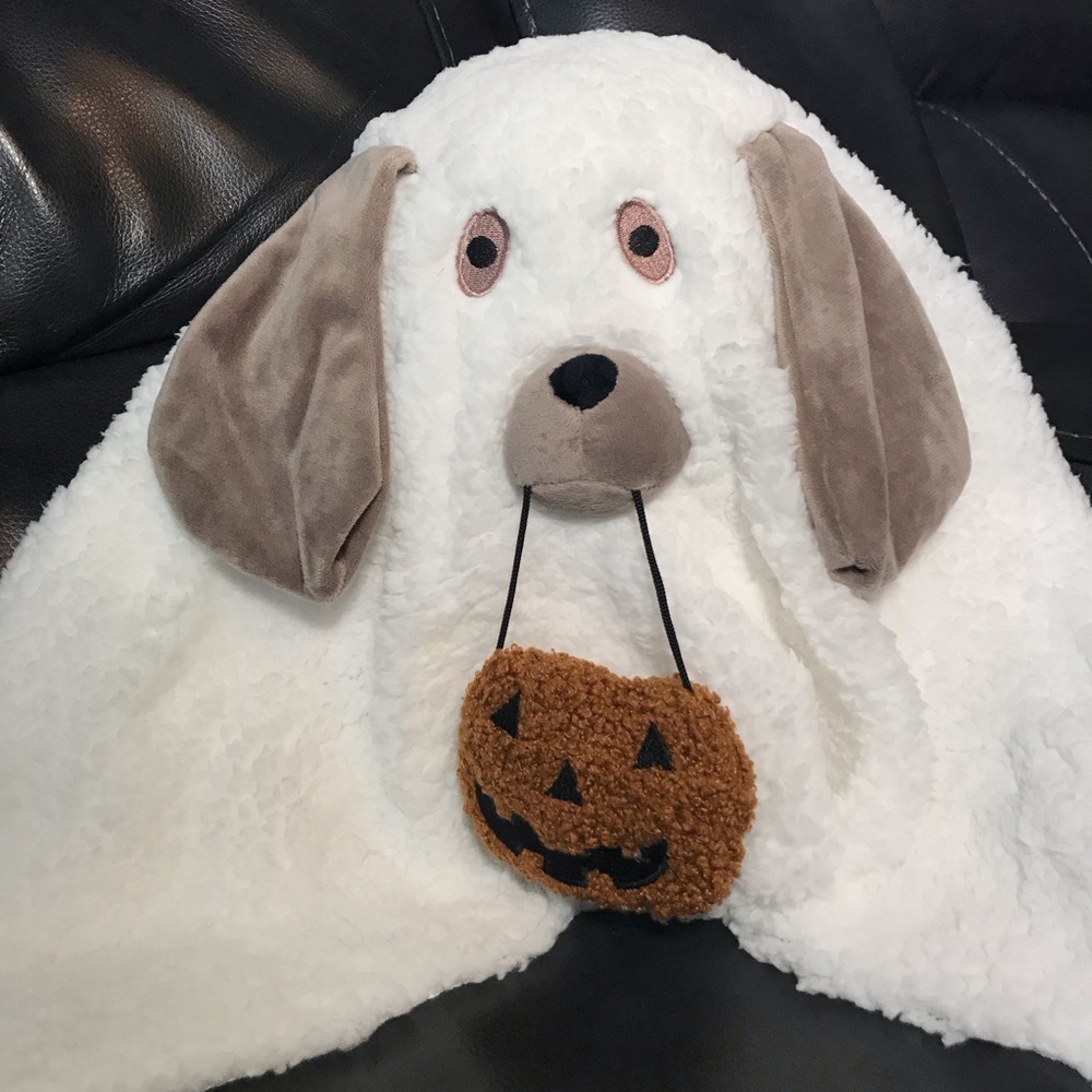 Doug The Ghost Dog Pillow Halloween Decoration Trick or Treat  NEW. LAST ONE